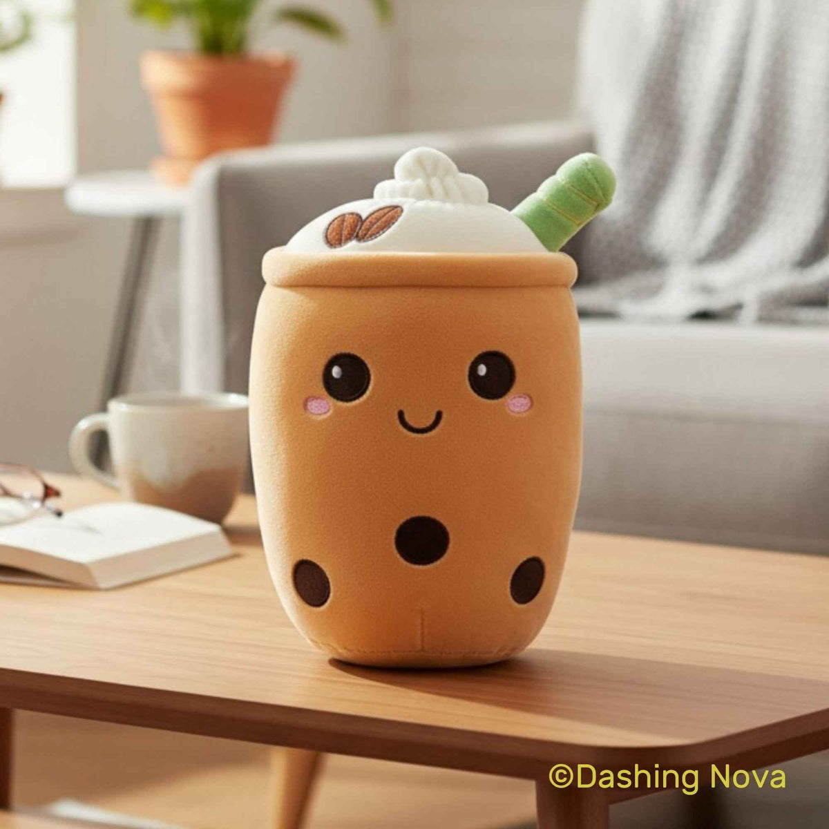 Boba Bubble Tea Plush Toy