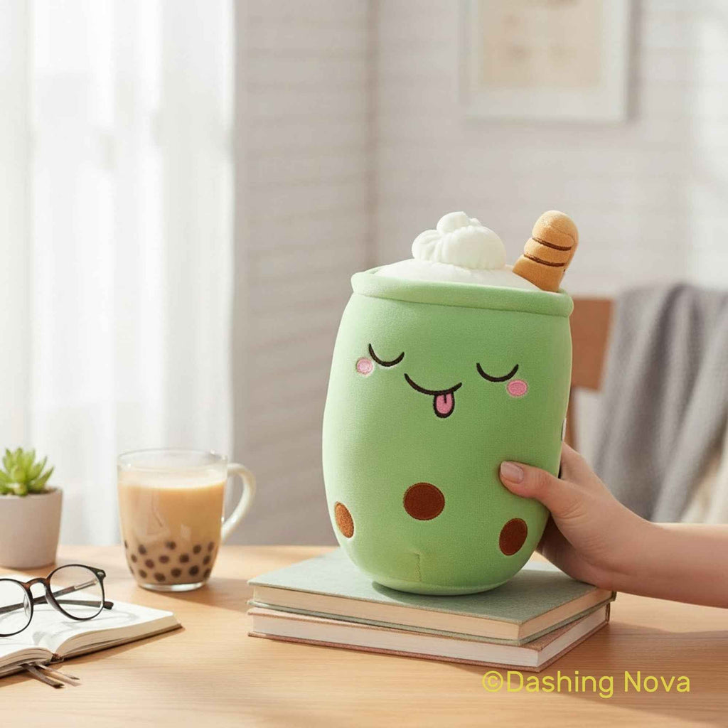 Boba Bubble Tea Plush Toy