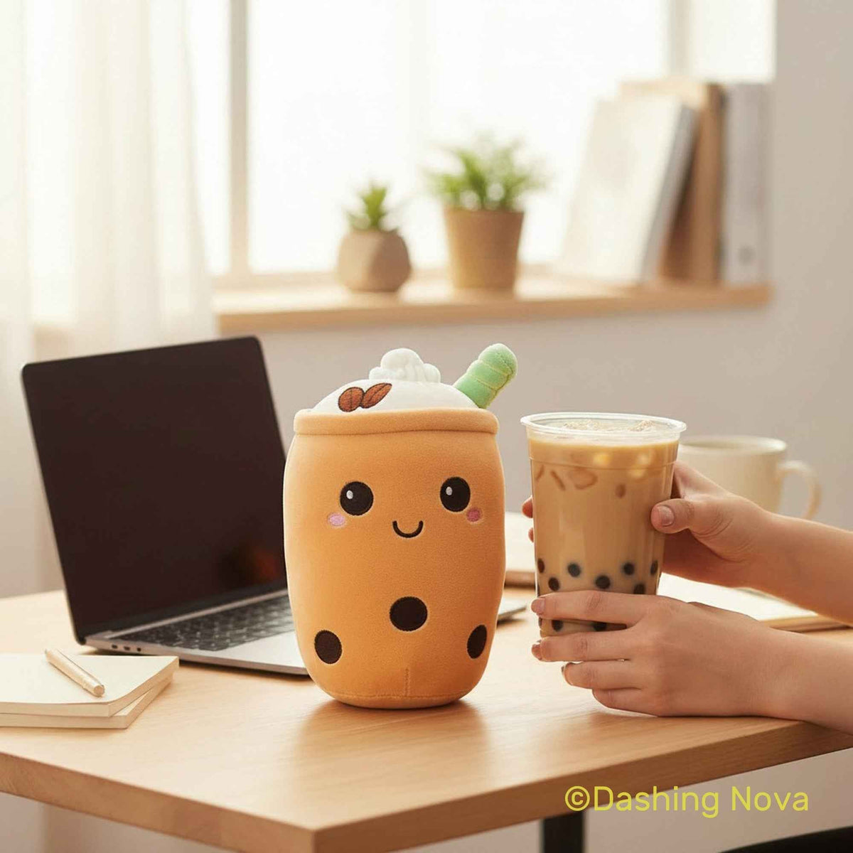 Boba Bubble Tea Plush Toy