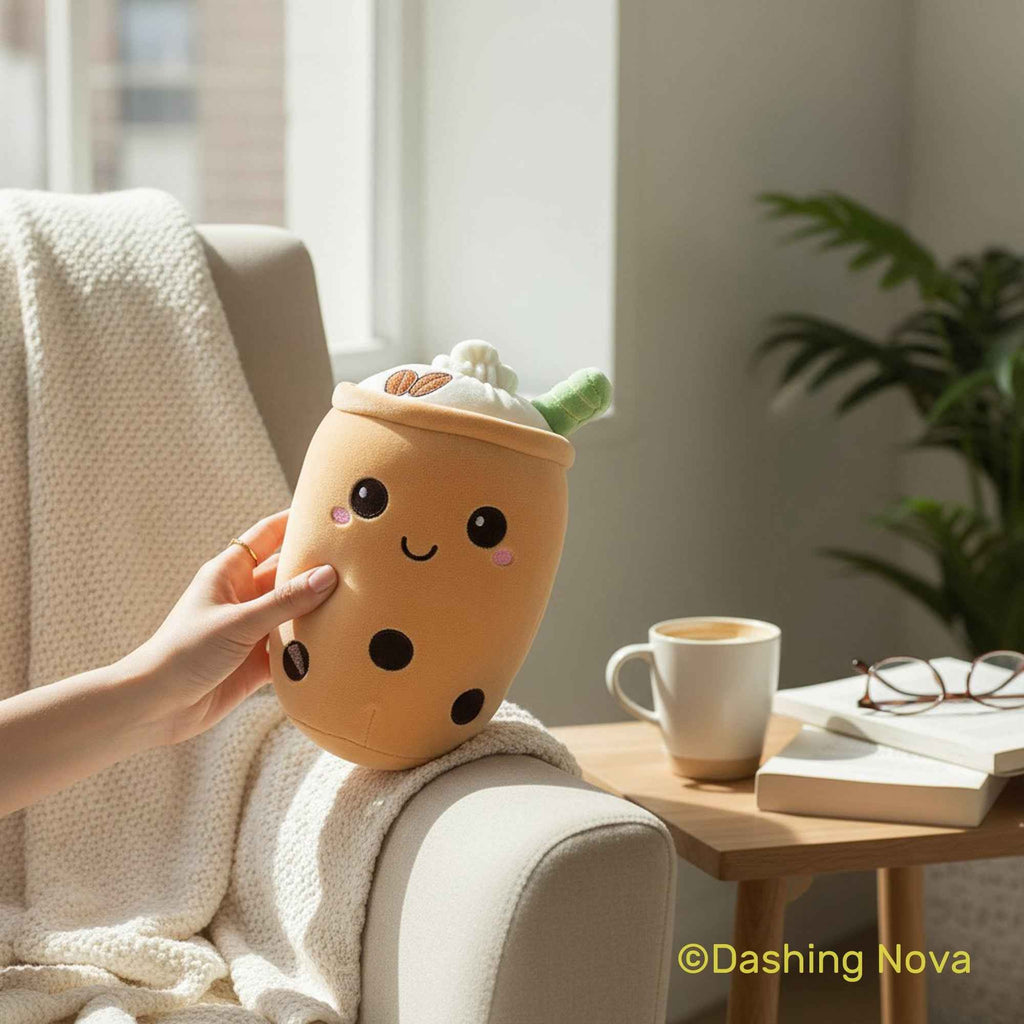 Boba Bubble Tea Plush Toy