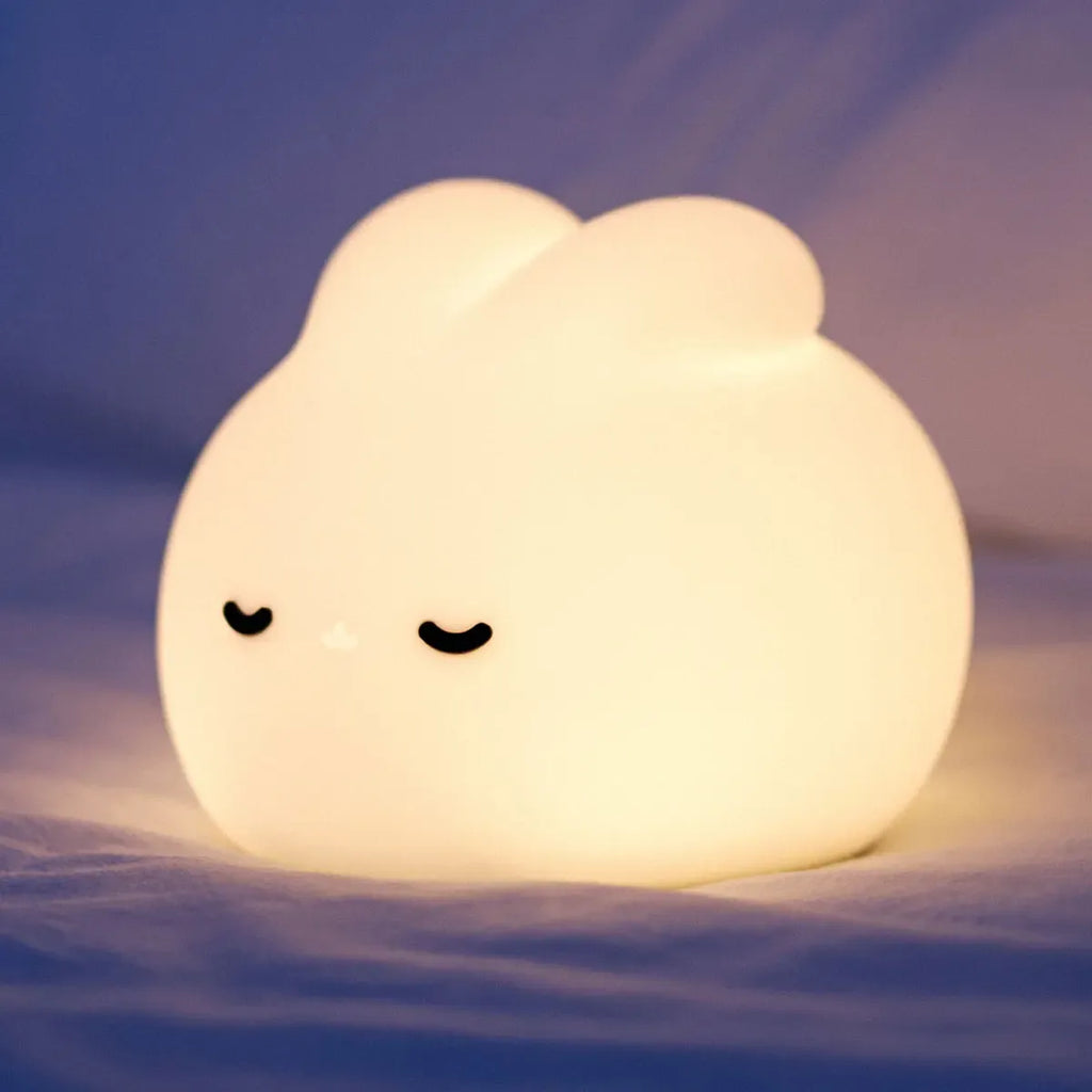 Soft Silicone Bunny LED Night Light for Kids