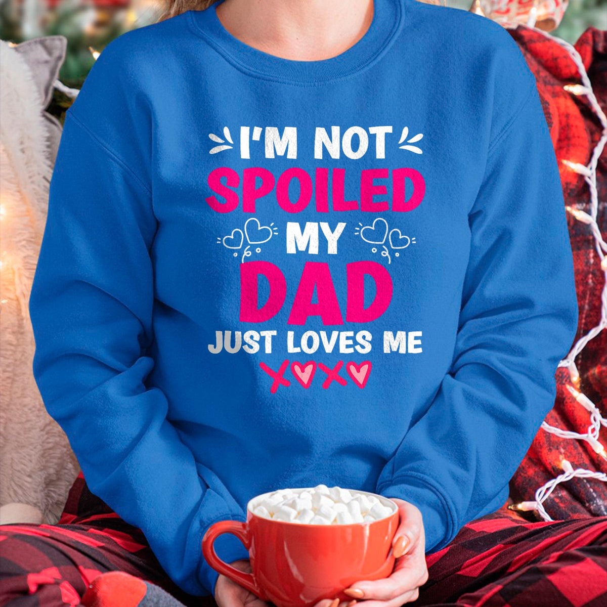Dad Loves Me Graphic T-Shirt or Hoodie