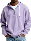 Men's Loose-Fit Hooded Sweatshirt Jacket