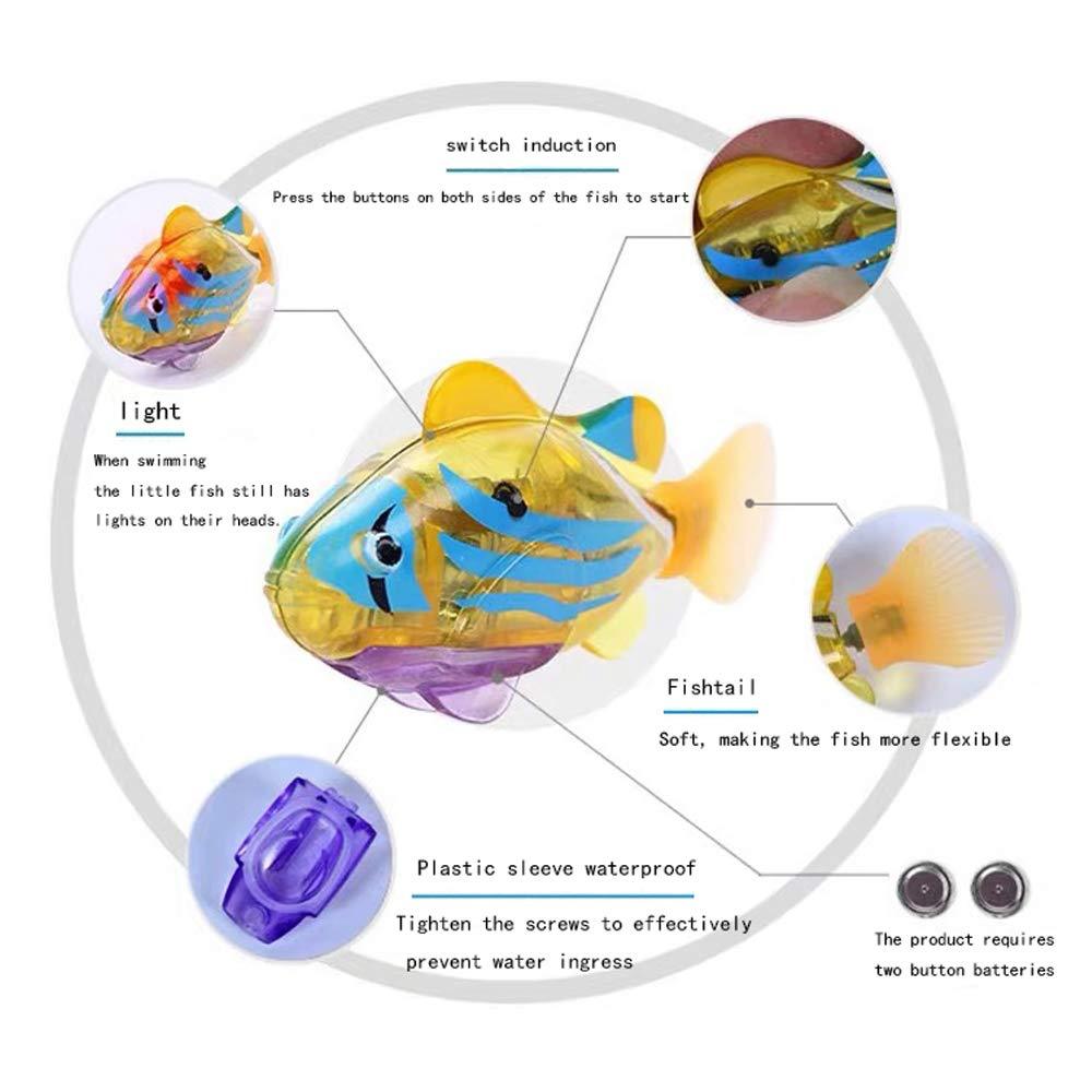 Interactive LED Swimming Fish Toy for Cats & Dogs