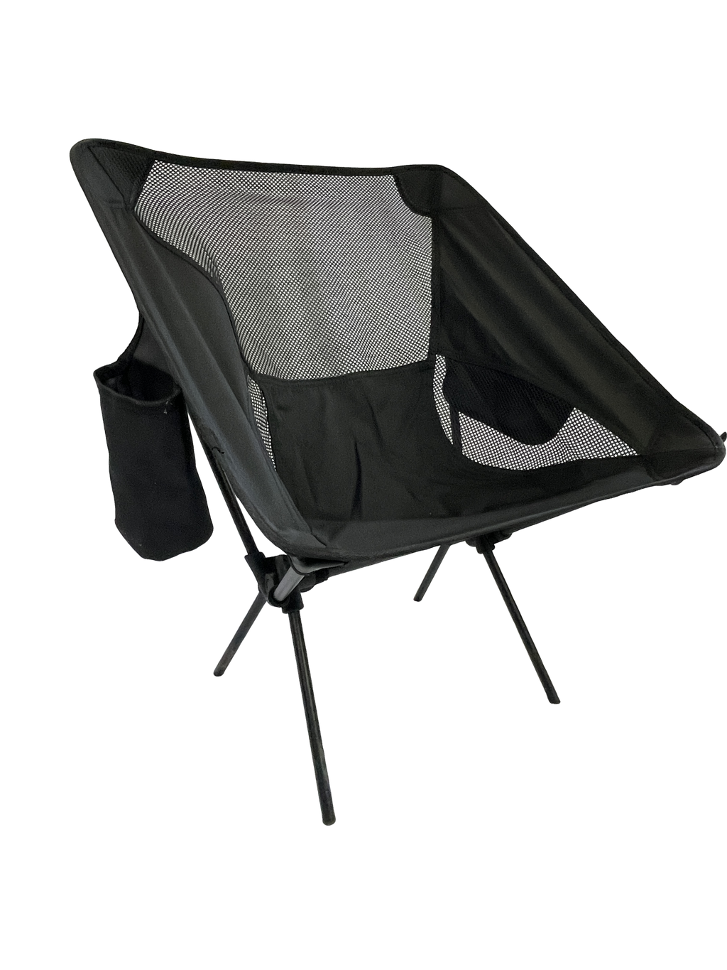 Folding Camp Chair with Cup Holder