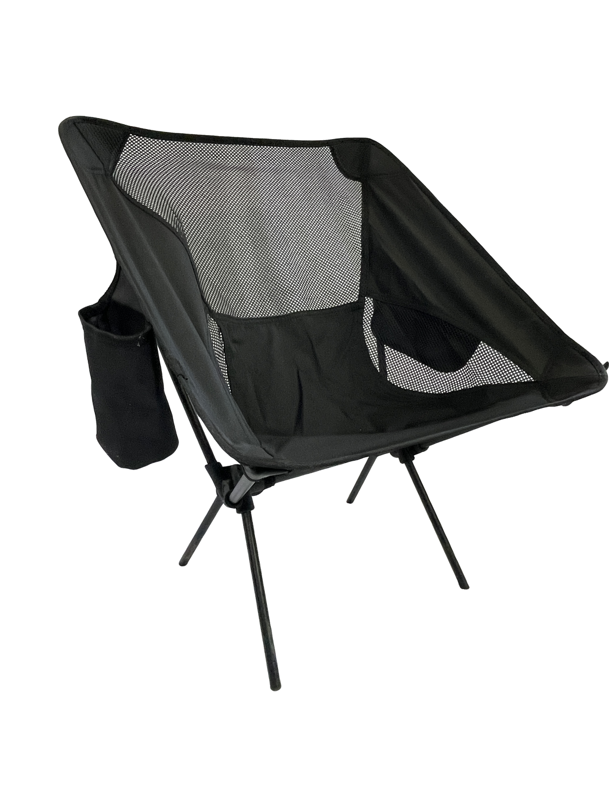 Folding Camp Chair with Cup Holder