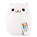 LumiPets Clive the Cat Color-Changing Night Light