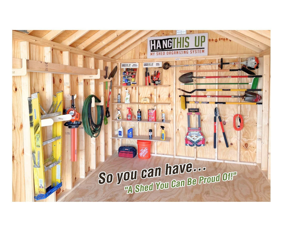 Ultimate Outdoor Shed Organization Kit