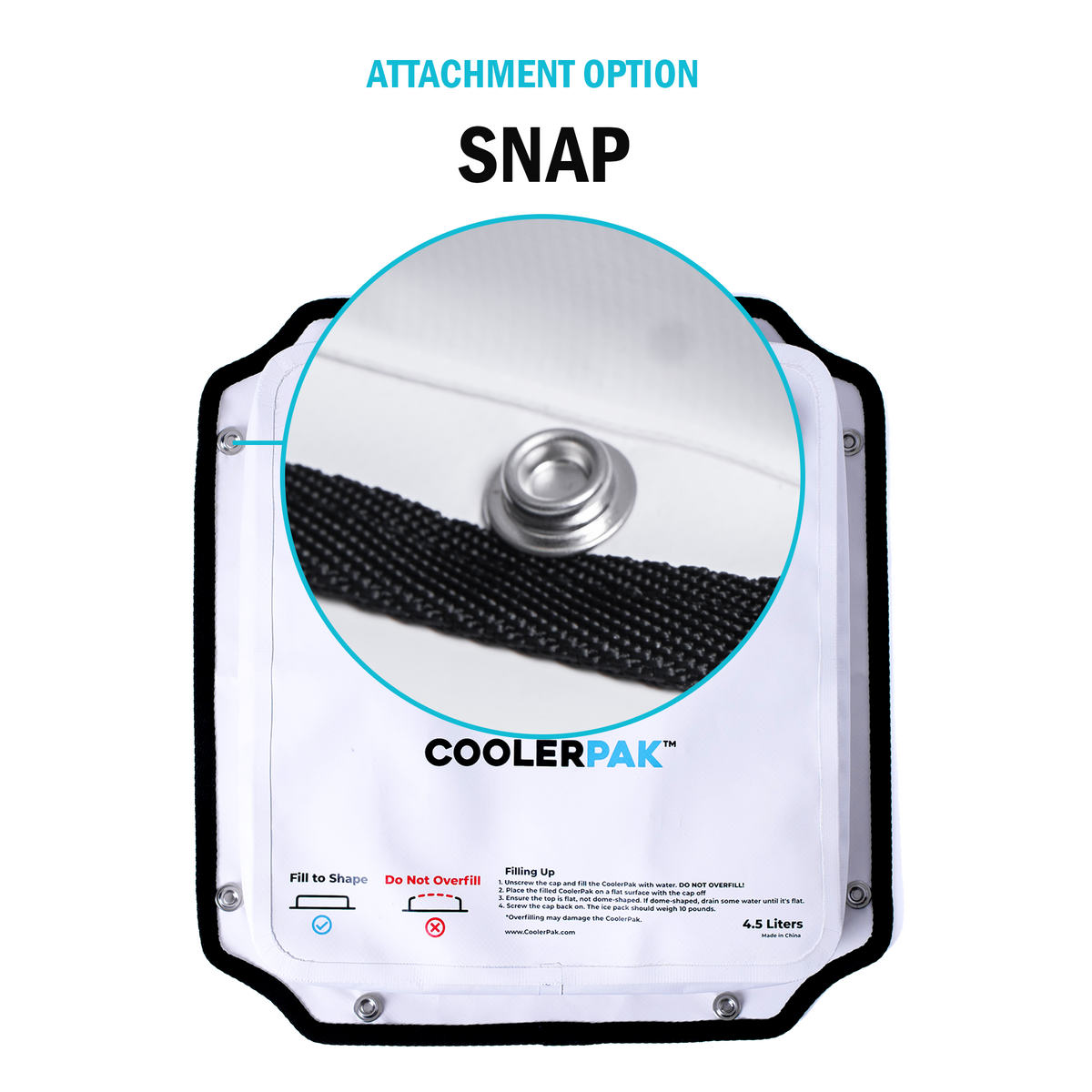 CoolerPak 16 lb Reusable Cooler Ice Block Pack