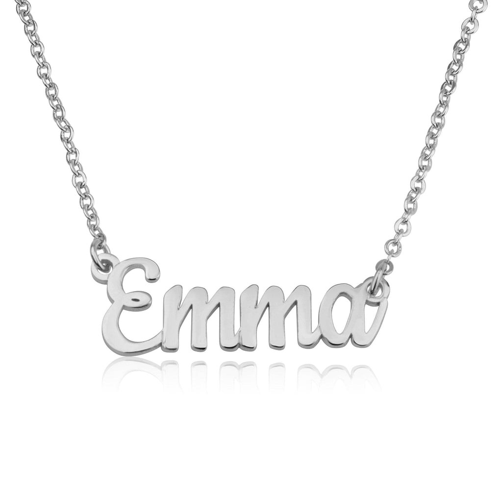 Personalized Script Name Necklace – Custom Font & Chain
