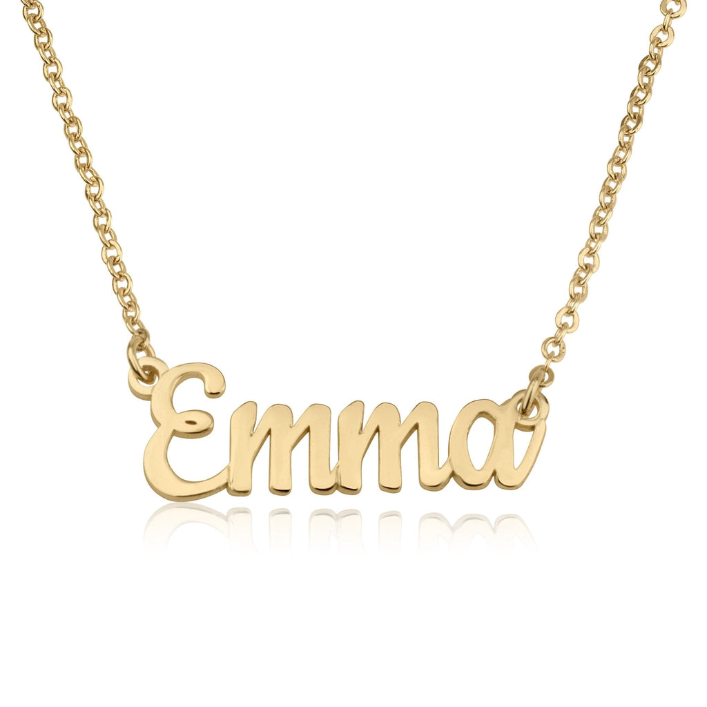 Personalized Script Name Necklace – Custom Font & Chain