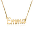 Personalized Script Name Necklace – Custom Font & Chain