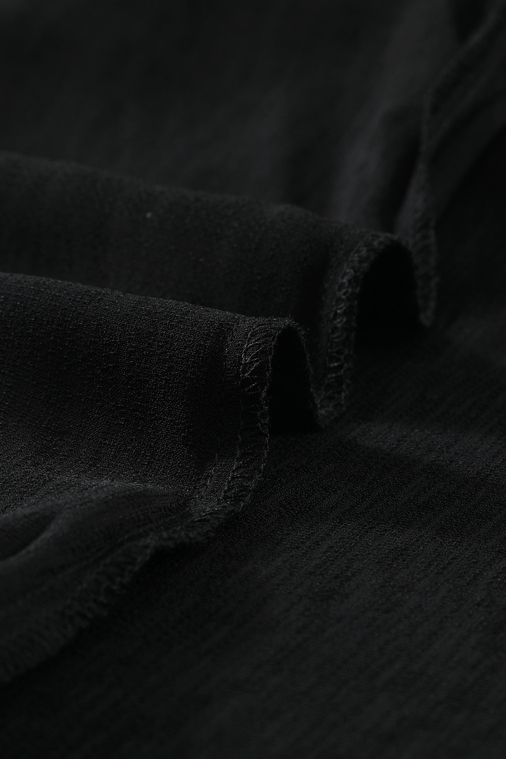 Lace-Detail Tie-Neck Blouse
