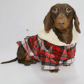 Pet Plaid Shirt Cute Clothing For Dogs