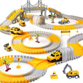 340-Piece Construction Vehicle Race Track Set
