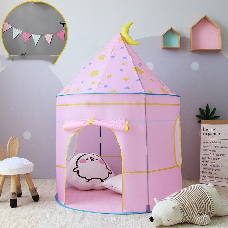 Kids’ Indoor Princess Castle Play Tent