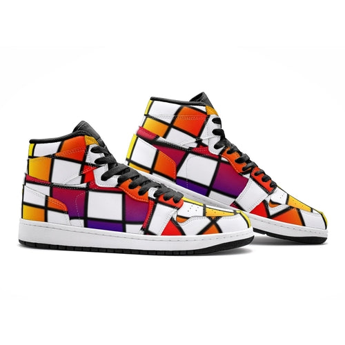 VIPER Multi Cubes High-Top Sneakers – Style 55TO 02
