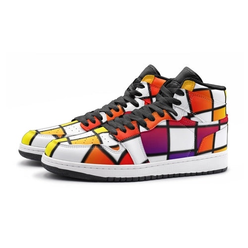 VIPER Multi Cubes High-Top Sneakers – Style 55TO 02