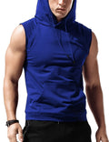 Men's Hooded Sleeveless Training Tank Top