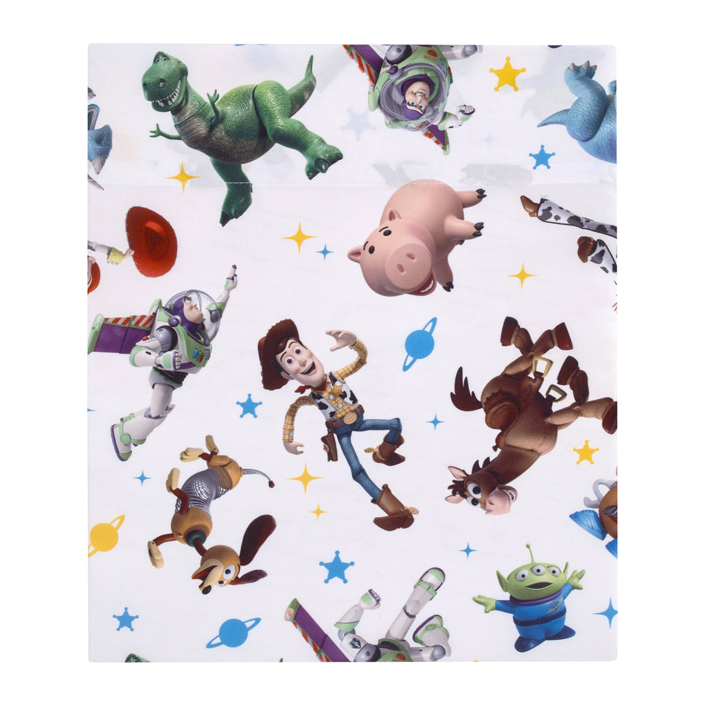 Disney Toy Story Taking Action Toddler Bedding — 4 Pieces