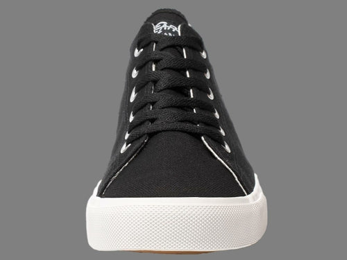 Fear0 Unisex Black & White Canvas Sneakers