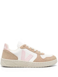 VEJA Women's White & Light Brown Leather Sneakers – 3075134