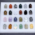 Assorted Gemstone Decorative Eggs — Set of 24