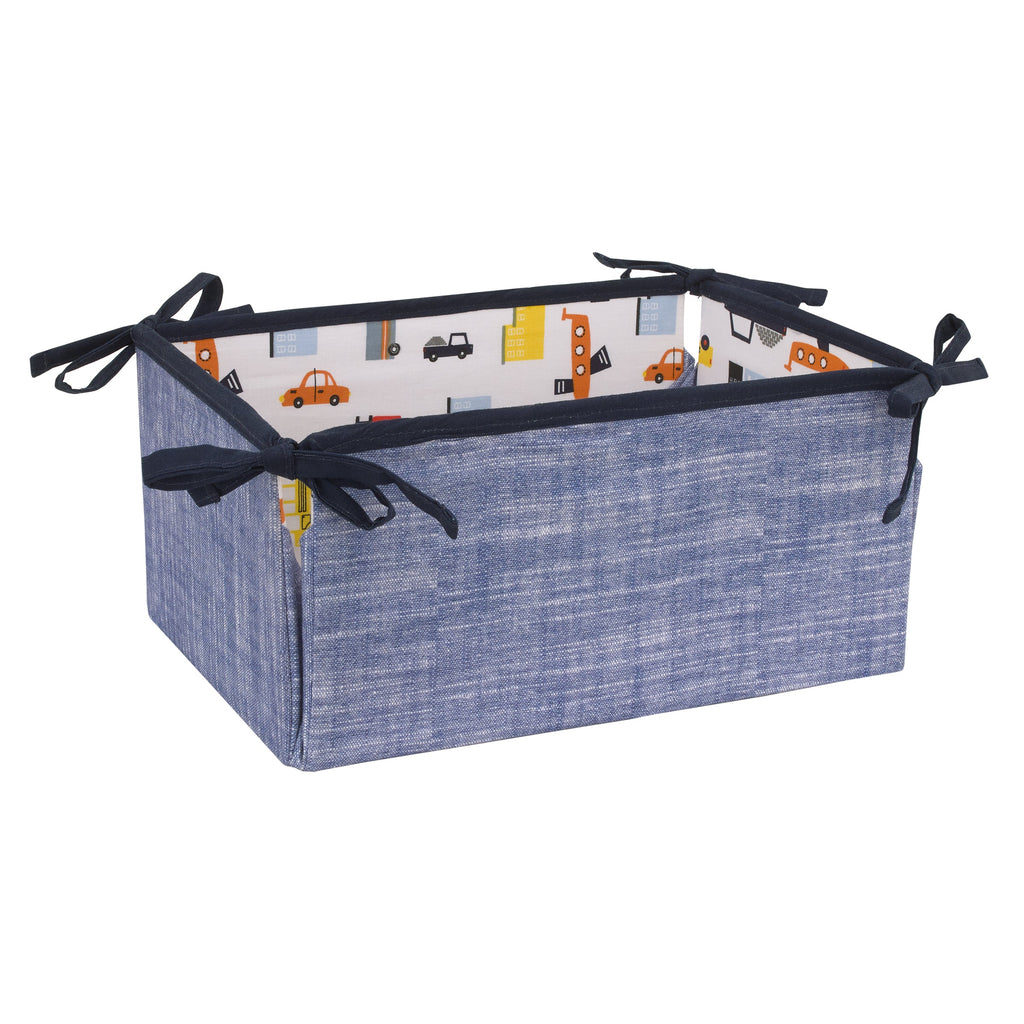 NoJo Transportation Trails Nursery Crib Bedding — 4 Pieces
