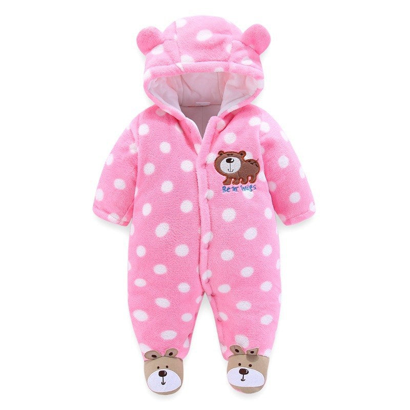 Baby Polar Bear Winter Romper