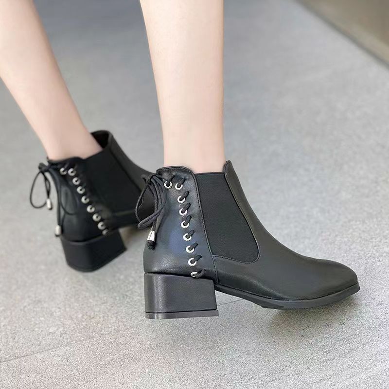 Women’s Velvet-Lined Ankle Boots