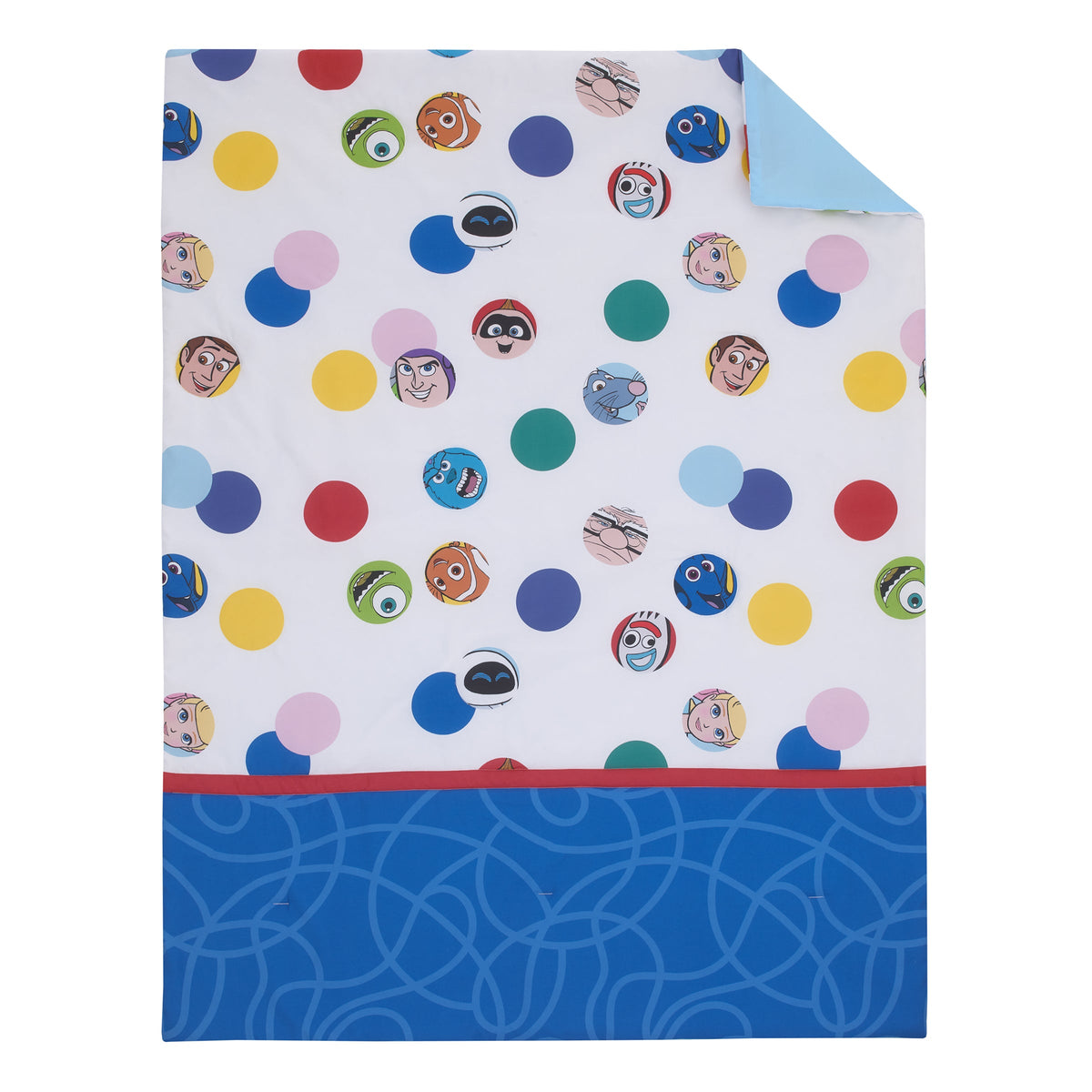 Disney Pixar Choose Happy Toddler Bedding Set — 4 Pieces