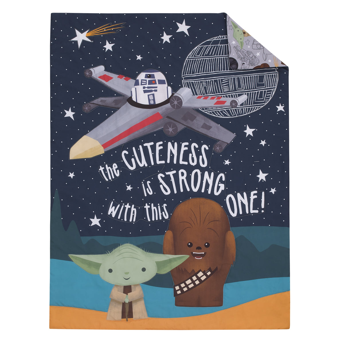 Star Wars Welcome to the Galaxy Toddler Bedding — 4 Pieces