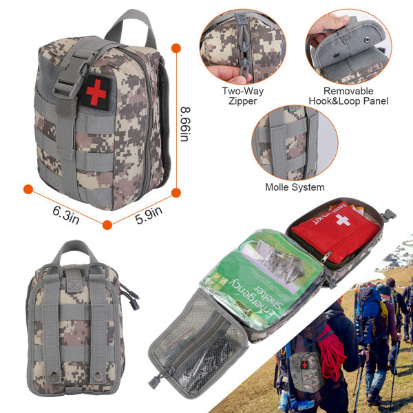 125-in-1 Camping & Hiking Survival Kit