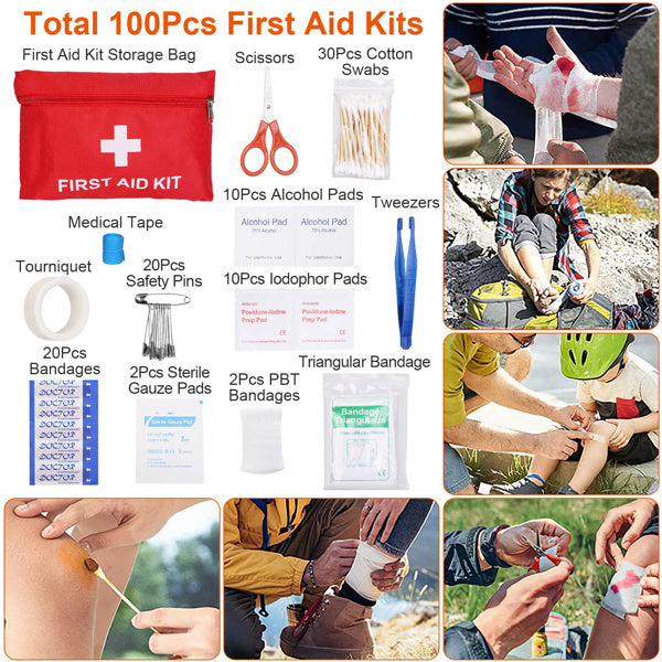 125-in-1 Camping & Hiking Survival Kit