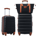 Hardshell Spinner Luggage Set with Travel Bag — 20 & 24 in, TSA Lock