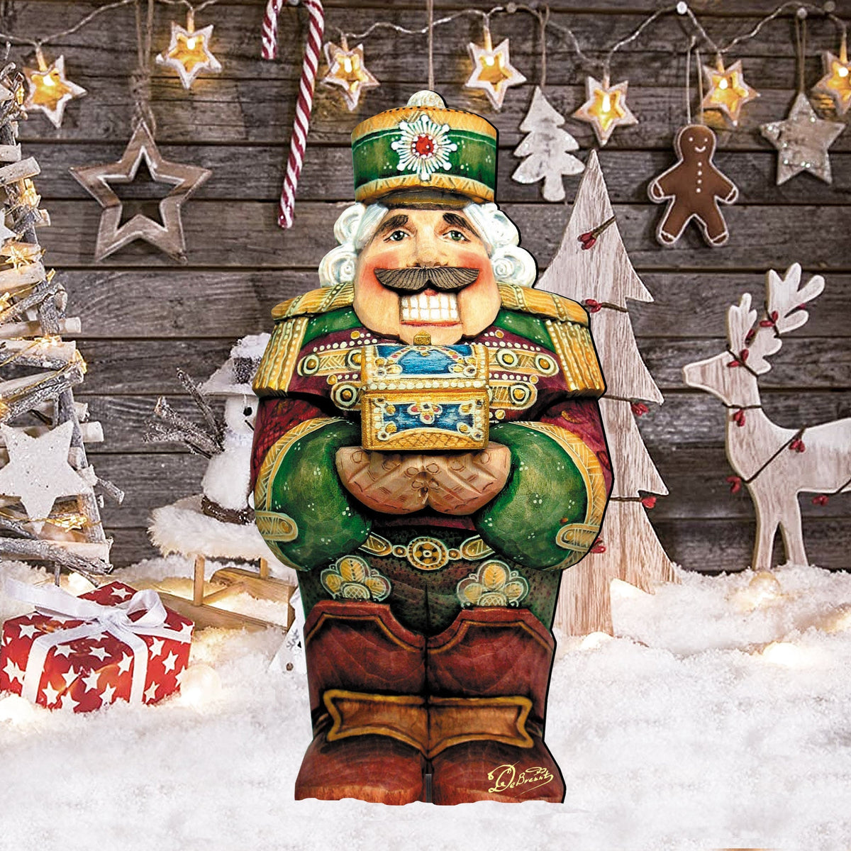Nutcracker's Gift Holiday Outdoor Yard Sign by G. DeBrekht - Christmas Decor - 8153313F