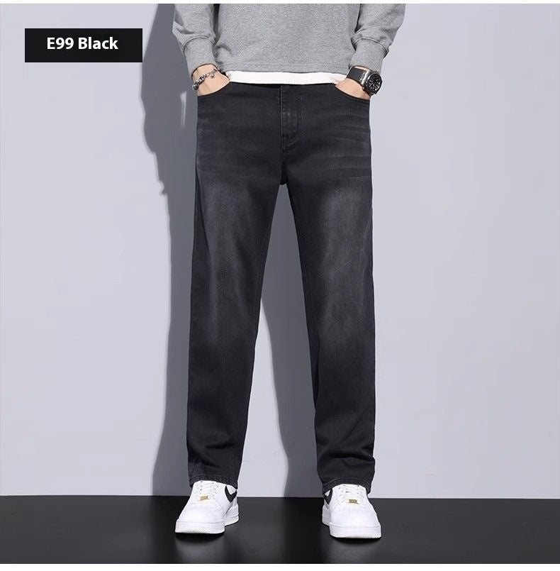 Men's Loose-Fit Straight-Leg Jeans