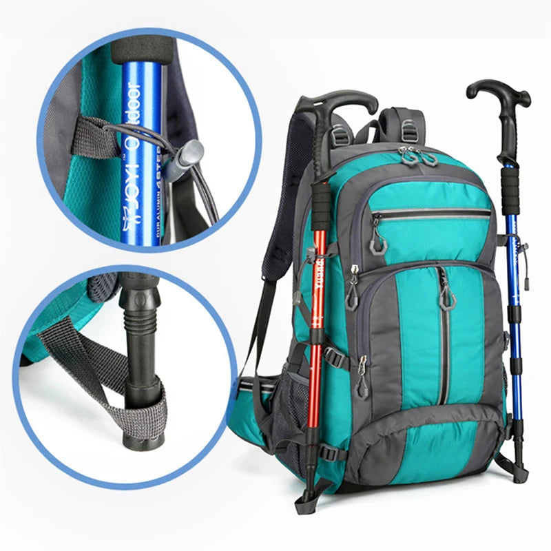50L Hiking & Fishing Backpack