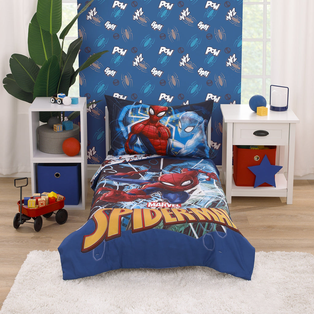 Marvel Spider-Man Plush Toddler Blanket — 40 x 50 in