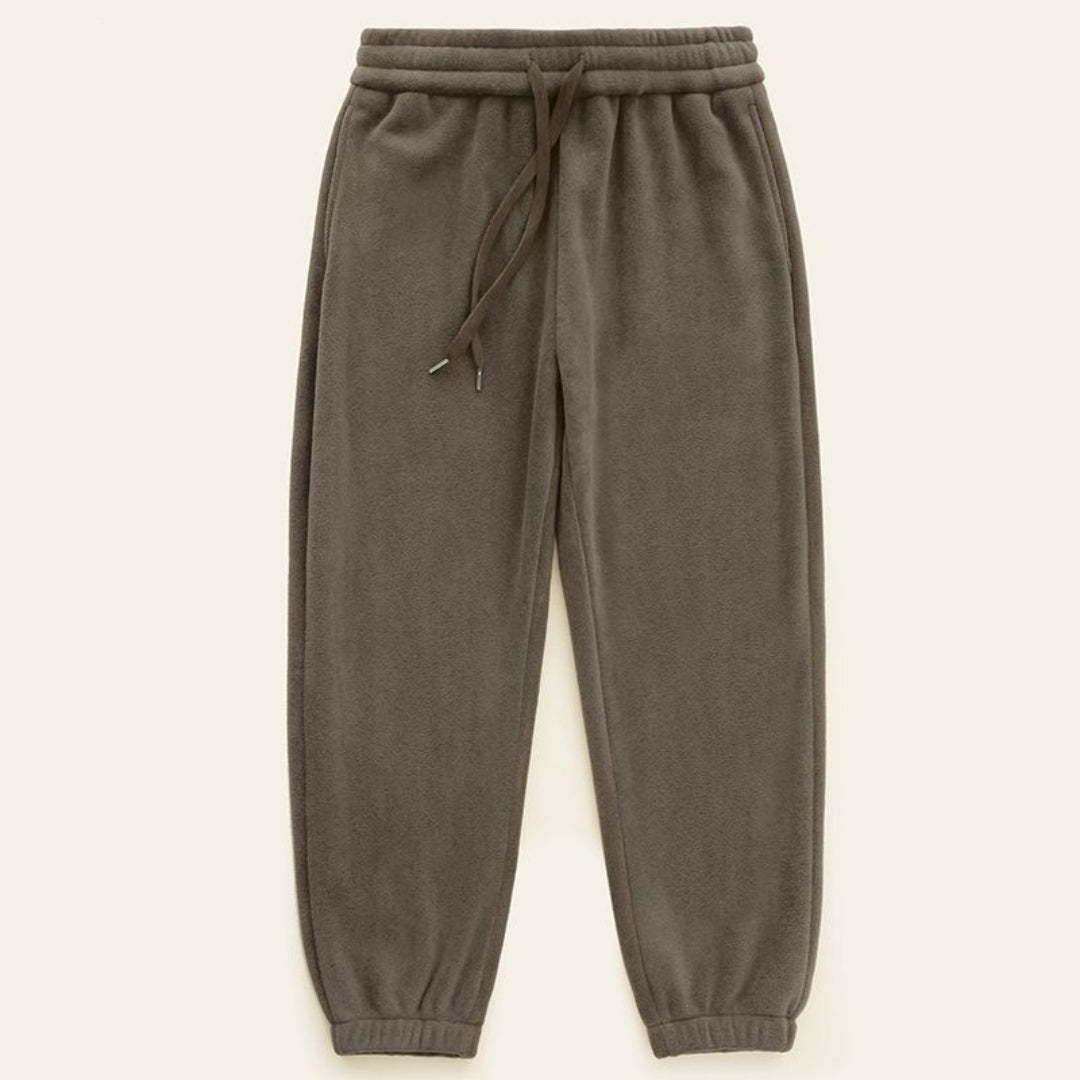 Men's Fleece-Lined Ankle-Tie Sweatpants