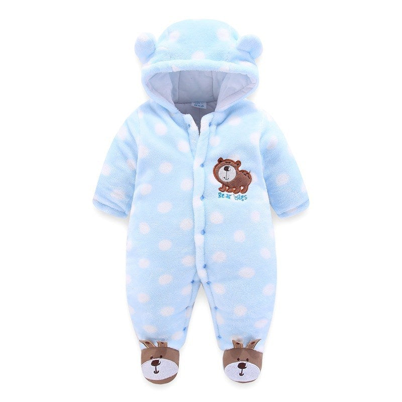 Baby Polar Bear Winter Romper