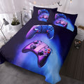 Gamer Gamepad Duvet Cover & Pillow Sham Set — 3 Pieces