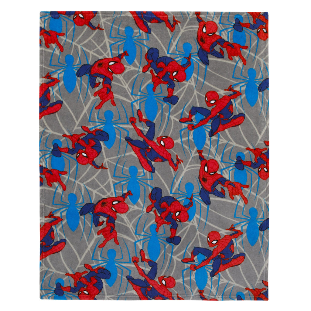 Marvel Spider-Man Plush Toddler Blanket — 40 x 50 in