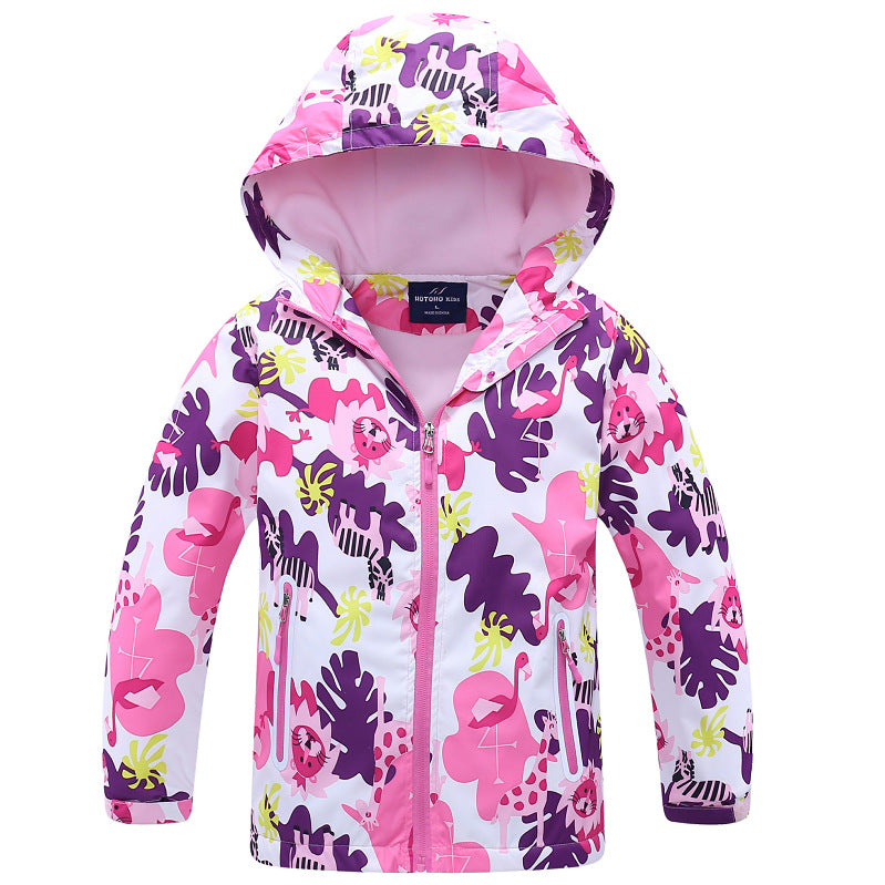 Girls’ Windproof & Rainproof Jacket