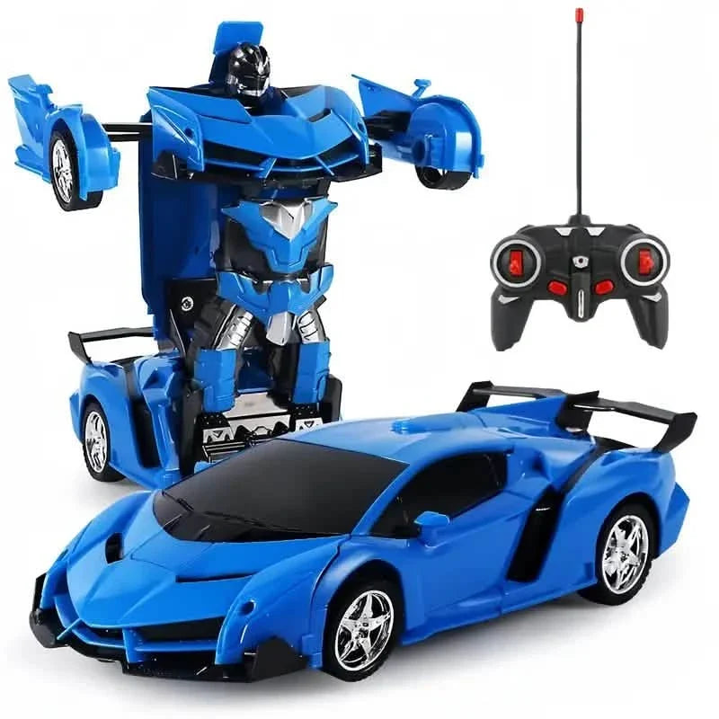 1:18 Transforming RC Robot Car with LED Lights