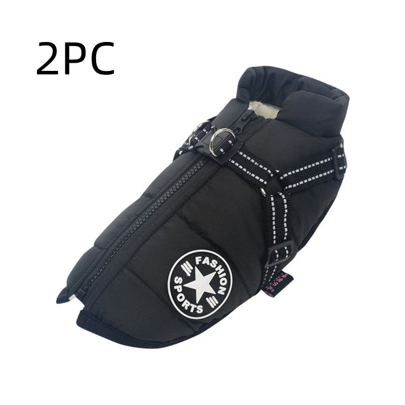 Large Pet Dog Jackets Winter Warm Dogs Clothes Coats