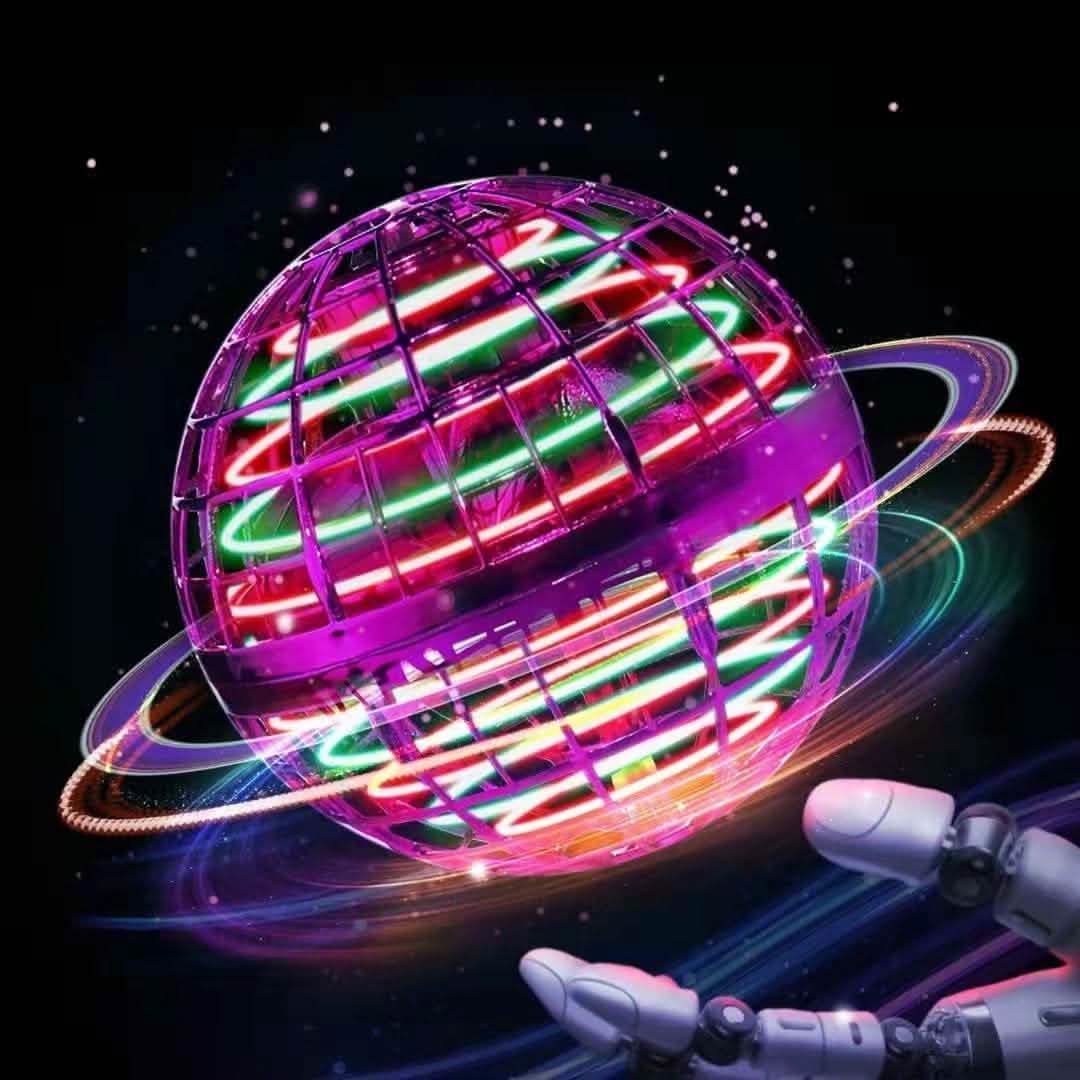 Rechargeable Flying Orb Ball – Boomerang Spinner Toy