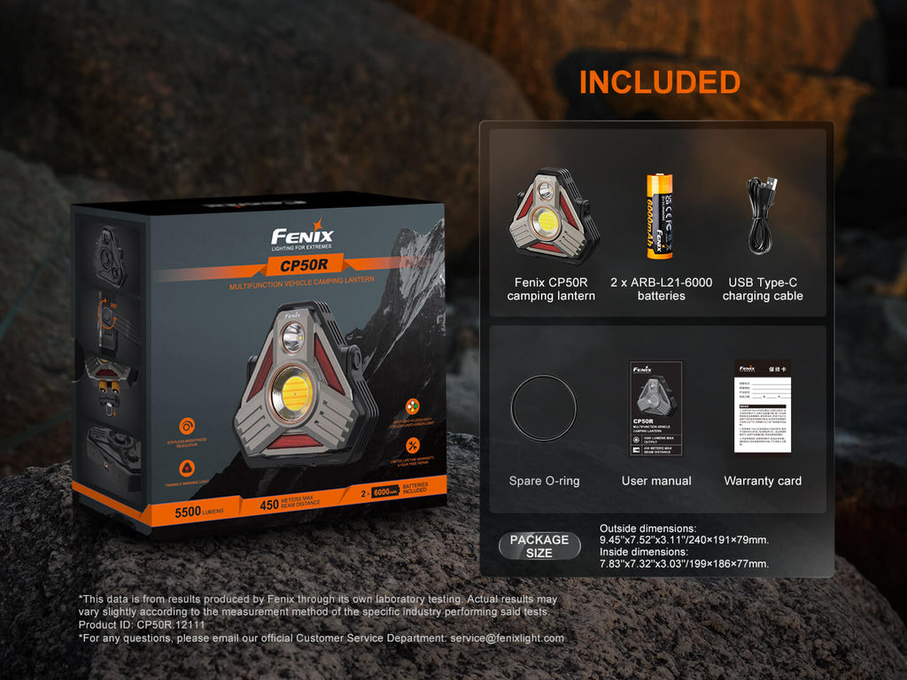 Fenix CP50R Road Hazard & Camping Lantern