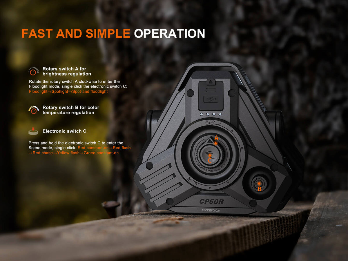 Fenix CP50R Road Hazard & Camping Lantern