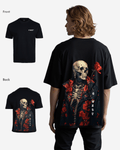 G West Oversized Skull & Rose T-Shirt